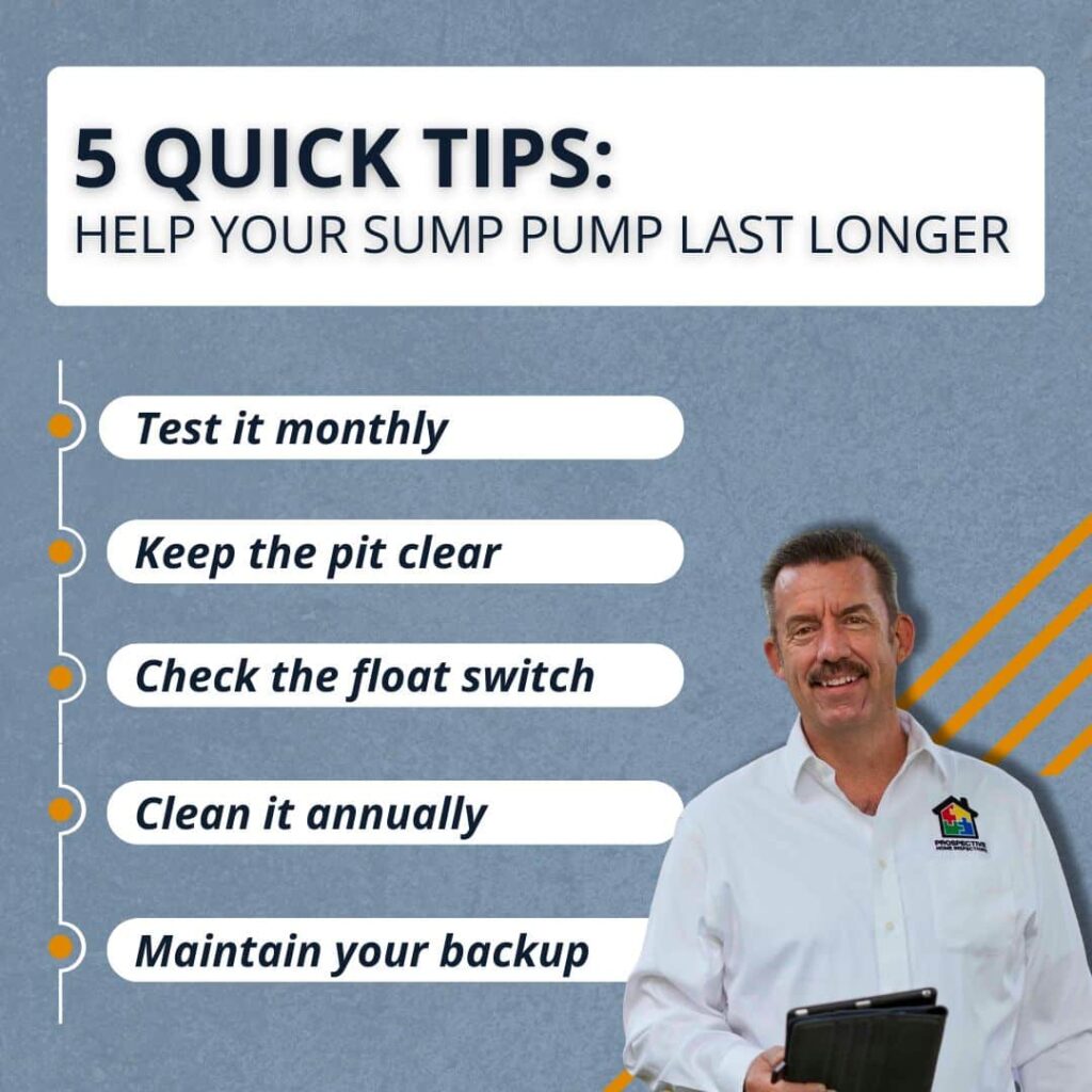 how to help sump pumps last longer